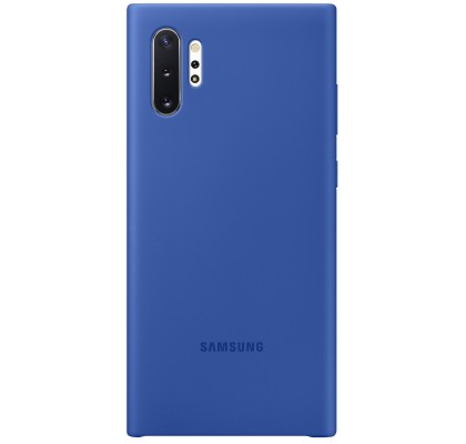 Husa Silicone Cover pentru Samsung Galaxy Note 10+, Blue