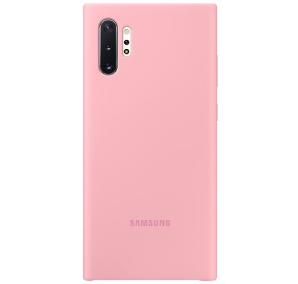 Husa Silicone Cover pentru Samsung Galaxy Note 10+, Pink