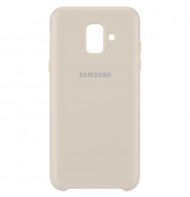 Husa Dual Layer Cover Samsung Galaxy A6 (2018), Gold