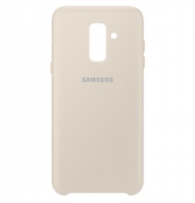 Husa Dual Layer Cover Samsung Galaxy A6 Plus (2018), Gold