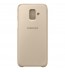 Husa Flip Wallet Samsung Galaxy A6 (2018), Gold