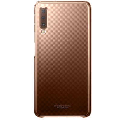 Husa Gradation Cover Samsung Galaxy A7 (2018), Gold
