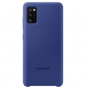 Husa Silicone Cover pentru Samsung Galaxy A41 (2020), Blue