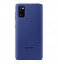 Husa Silicone Cover pentru Samsung Galaxy A41 (2020), Blue