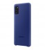 Husa Silicone Cover pentru Samsung Galaxy A41 (2020), Blue