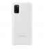 Husa Silicone Cover pentru Samsung Galaxy A41 (2020), White
