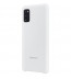 Husa Silicone Cover pentru Samsung Galaxy A41 (2020), White