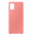 Husa Silicone Cover pentru Samsung Galaxy A51 (2020), Pink