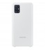 Husa Silicone Cover pentru Samsung Galaxy A51 (2020), White