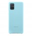 Husa Silicone Cover pentru Samsung Galaxy A71 (2020), Blue