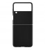 Husa Leather Cover pentru Samsung Galaxy Z Flip3, Black