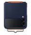 Husa Silicone Cover with strap pentru Samsung Galaxy Z Flip3, Navy