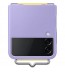 Husa Silicone Cover with strap pentru Samsung Galaxy Z Flip3, Violet