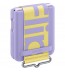 Husa Silicone Cover with strap pentru Samsung Galaxy Z Flip3, Violet