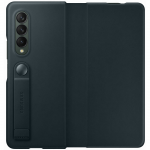 Husa Leather Flip Cover pentru Samsung Galaxy Z Fold3 5G, Green