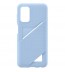 Husa Card Slot Cover pentru Samsung Galaxy A13 (A135F), Arctic Blue