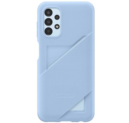 Husa Card Slot Cover pentru Samsung Galaxy A13 (A135F), Arctic Blue