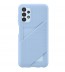 Husa Card Slot Cover pentru Samsung Galaxy A13 (A135F), Arctic Blue