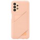 Husa Card Slot Cover pentru Samsung Galaxy A13 (A135F), Pink