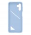 Husa Card Slot Cover pentru Samsung Galaxy A13 5G, Arctic Blue