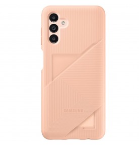 Husa Card Slot Cover pentru Samsung Galaxy A13 5G, Peach