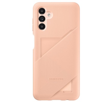 Husa Card Slot Cover pentru Samsung Galaxy A13 5G, Peach