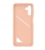 Husa Card Slot Cover pentru Samsung Galaxy A13 5G, Peach