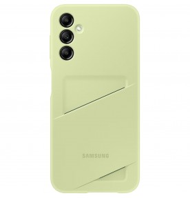 Husa Samsung Card Slot Case pentru Galaxy A14 5G, Lime