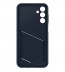 Husa Samsung Card Slot Case pentru Galaxy A15 5G/LTE, Blue Black