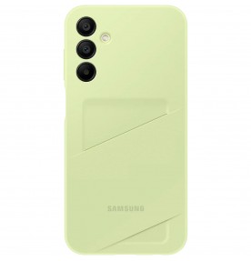 Husa Samsung Card Slot Case pentru Galaxy A15 5G/LTE, Lime