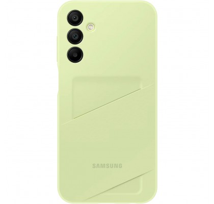 Husa Samsung Card Slot Case pentru Galaxy A15 5G/LTE, Lime