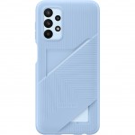 Husa Card Slot Cover pentru Samsung Galaxy A23 5G, Arctic Blue