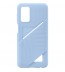 Husa Card Slot Cover pentru Samsung Galaxy A23 5G, Arctic Blue