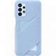 Husa Card Slot Cover pentru Samsung Galaxy A23 5G, Arctic Blue