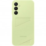 Husa Samsung Card Slot Case pentru Galaxy A25 5G, Lime