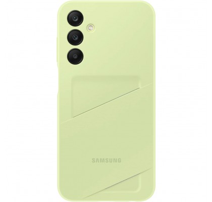 Husa Samsung Card Slot Case pentru Galaxy A25 5G, Lime