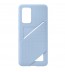 Husa Card Slot Cover pentru Samsung Galaxy A33, Arctic Blue
