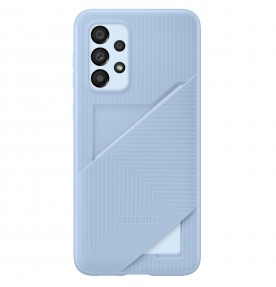 Husa Card Slot Cover pentru Samsung Galaxy A33 5G, Arctic Blue