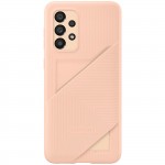 Husa Card Slot Cover pentru Samsung Galaxy A33 5G, Peach
