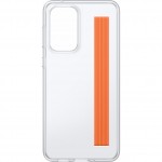 Husa Slim Strap Cover pentru Samsung Galaxy A33, Transparent