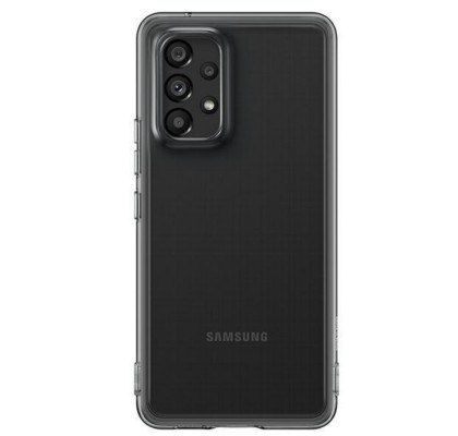 Husa Soft Clear Cover Samsung Galaxy A53 (A536), Black