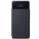 Husa S-View Wallet pentru Samsung Galaxy A53, Black