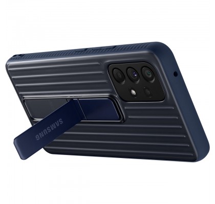 Husa Protective Standing Cover Samsung Galaxy A53, Navy