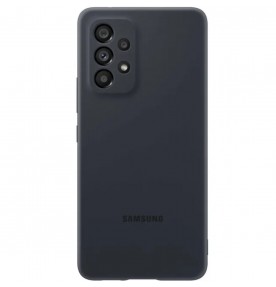 Husa Silicone Cover pentru Samsung Galaxy A53, Black