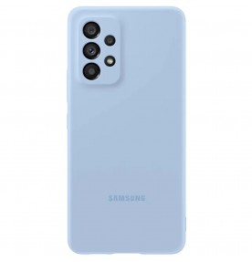 Husa Silicone Cover pentru Samsung Galaxy A53, Arctic Blue