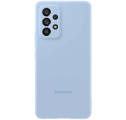 Husa Silicone Cover pentru Samsung Galaxy A53, Arctic Blue