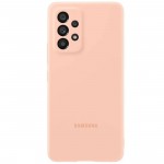 Husa Silicone Cover pentru Samsung Galaxy A53, Peach