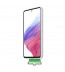 Husa Silicone Cover with Strap pentru Samsung Galaxy A53, White