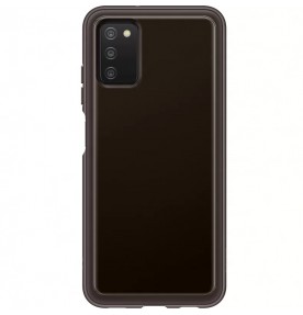 Husa Soft Clear Cover Samsung Galaxy A03s, Black