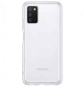 Husa Soft Clear Cover Samsung Galaxy A03s, Transparent